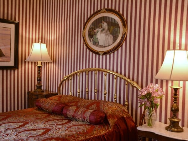 Charming Antique Style Brass Bed